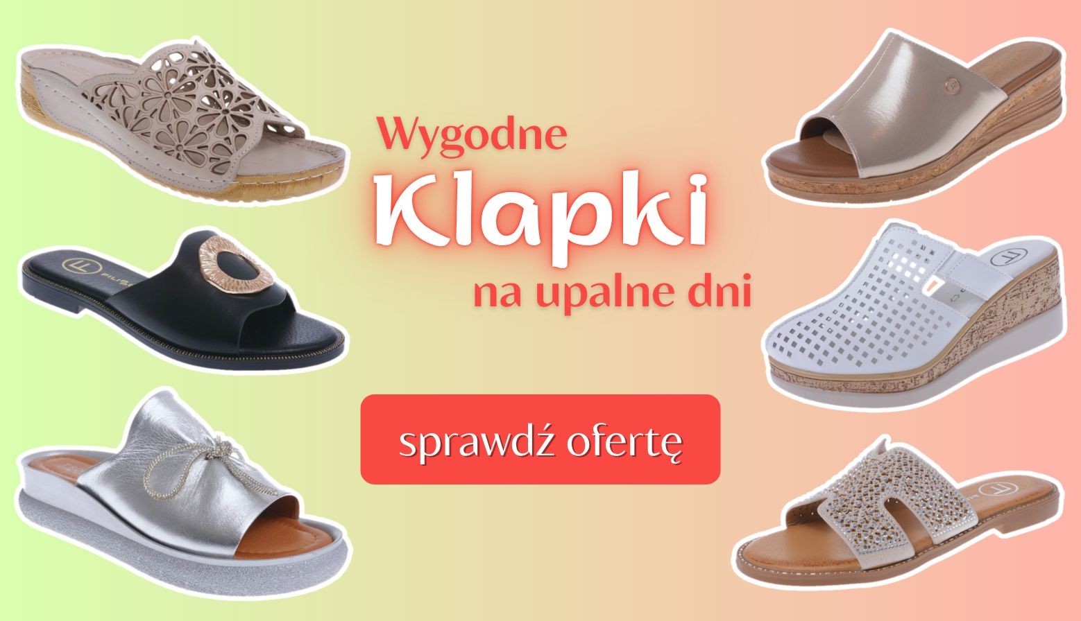 Klapki nowa kolekcja lato 2025